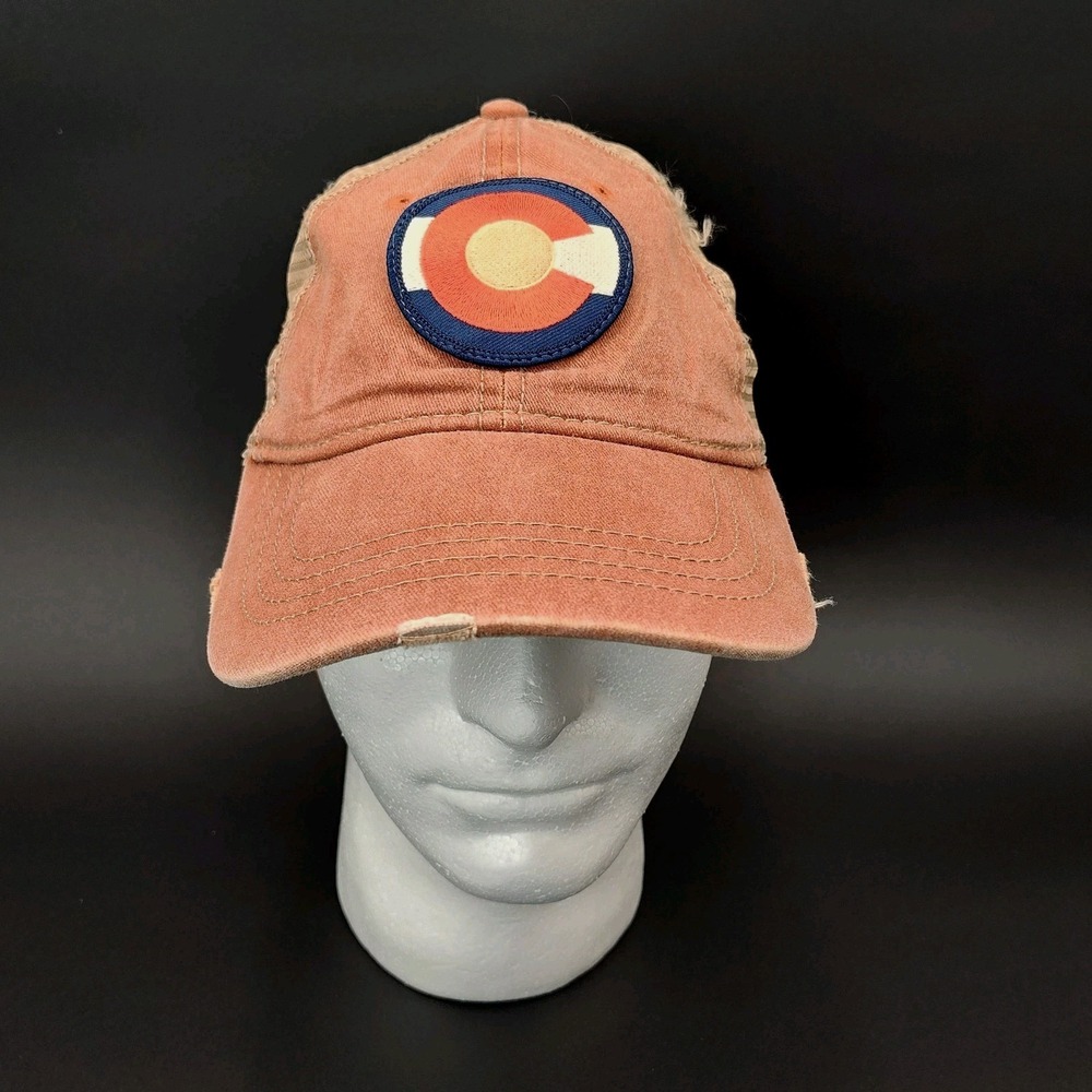 Colorado Tan Comfortable Adjustable Baseball‎ Back Through Cap📸SEE PICS📏📸
